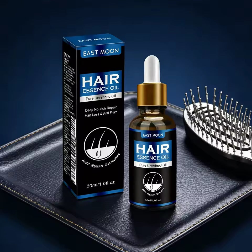 East Moon Hair Essence Oil — 30ml dropper bottle